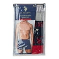 thumbnail image 3 of U.S. Polo Assn. Underwear Men's Cotton Stretch Mid Leg Boxer Briefs, Underpants, 3-pack, 3 of 7