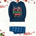 thumbnail image 3 of Christmas Family Matching Pajamas Long Sleeve Button Down Pj Set Festival Party Sleepwear, 3 of 3