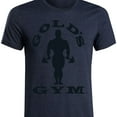 thumbnail image 2 of Gold's Gym Silhouette Joe T-Shirt - 2XL - Navy, 2 of 3