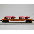 thumbnail image 2 of M.T.H. Electric Trains MTH RAILKING Milwaukee Road Flat CAR W/Chevy CORVETTES 30-76875, 2 of 9