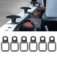 thumbnail image 4 of Tie Down D Ring 6Pcs Tie Down D Rings Foldable Replacement Accessories Fit For   2007-2017, 4 of 8