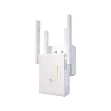 WiFi Extender 1200Mbps WiFi Signal Booster for Home 6000 Sq.ft and 35 Devices, Dual Band 2.4G/5G Outdoor Signal Amplifier with Ethernet Port