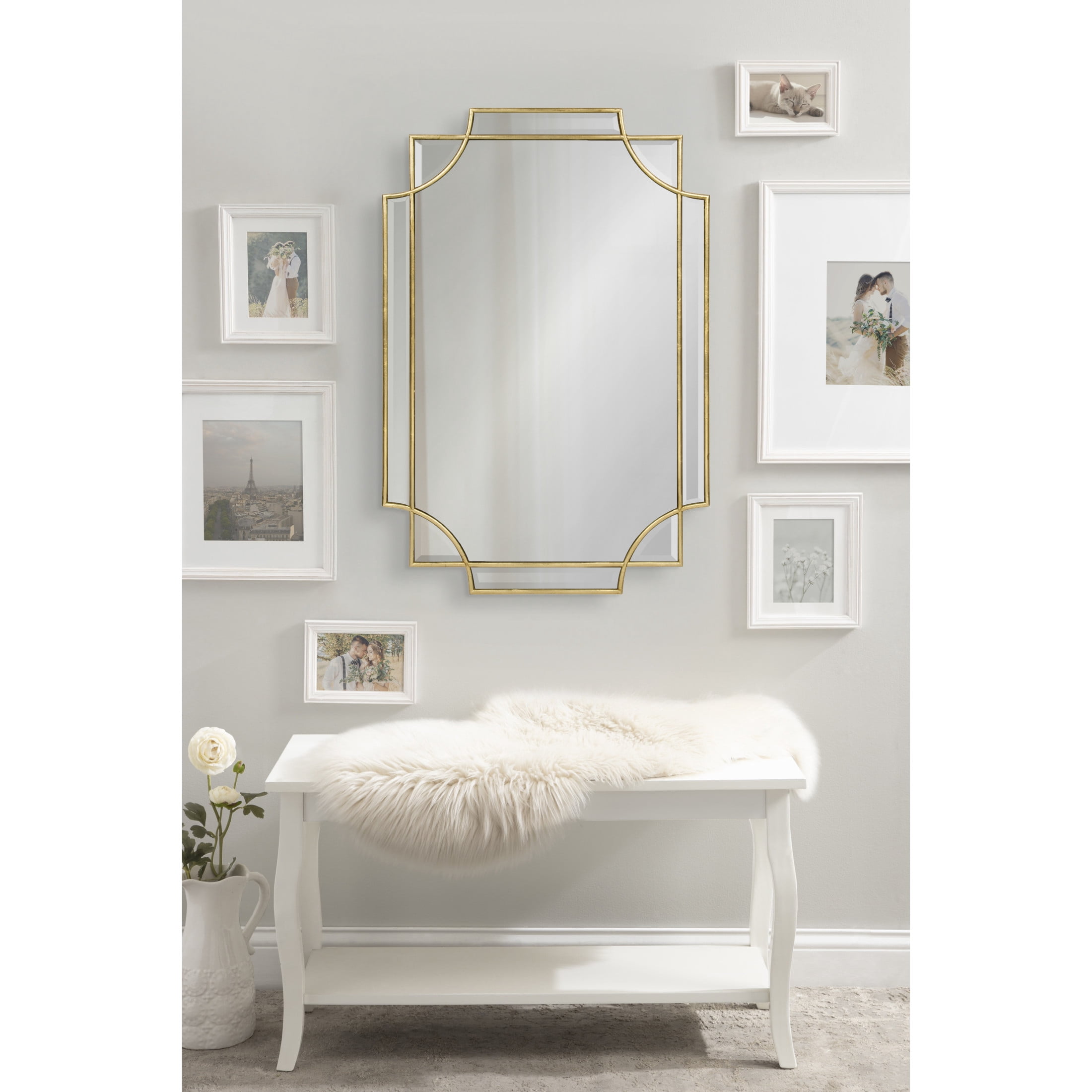 Free Shipping! Kate and Laurel Boldmere Large Traditional Wood