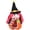 Hot Pink, variant on VerPetridure Halloween Kids Dress Up Toy Halloween Witch Candy Zip Bag