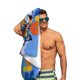 thumbnail image 5 of Rio Toalla de playa de secado rápido con diseño temático, regalo para mujeres y niñas, ideal para cumpleaños, fans, amantes de la música, uso en la playa o al aire libre, 78 × 160 cm, 5 of 6