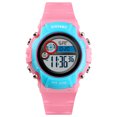 thumbnail image 2 of Reloj de plástico digital con luz de fondo LED a prueba de agua, reloj de pulsera con alarma y cronómetro para niños Noticed EL4556-03, 2 of 2