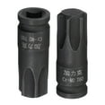 thumbnail image 5 of Unique Bargains T60 Impact Torx Bit Socket, 1/4' Square Drive 35mm Length CR-MO Metric Sizes, 5 of 5