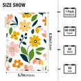 thumbnail image 2 of FORMRS 1-Subject Spiral Notebook 8" x 5" College Ruled 60 Refillable Sheet A5 Hard Cover, 2 Pack, Retro Yellow Floral, 2 of 7