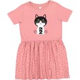 thumbnail image 3 of Inktastic 2nd Birthday Cat 2 Year Old Girl Girls Toddler Dress, 3 of 5
