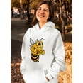 thumbnail image 2 of Beefy Hornet Hoodie Women -SPIdeals Designs, Female x-Large, 2 of 4