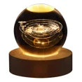 thumbnail image 1 of 3d Lampara De Noche Led Galaxia Bola Cristal Regalo, 1 of 6