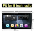 thumbnail image 4 of 9 Inch Radio Fascias compatible 3 2010-2013 Double Din Dvd Stereo Panel Dashboard Refitting Installation F, 4 of 5