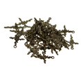 thumbnail image 4 of EHJRE 50Pcs Flower Leaf Cross Charms Jewelry DIY Making Bronze, 4 of 9