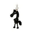 thumbnail image 2 of Black Horse Plush Keychains Pendant Horse Keychain Funny Keychain Cartoon Stuffed Animal Horse Bag Charm for Backpack and Handbag 2026 Year of The Horse Plush Keyring, 2 of 6