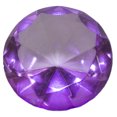 thumbnail image 2 of 1.5 Inch Small Multifaceted Solitare Cut Jewel Paperweight (Purple), 2 of 3