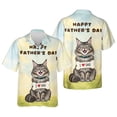 thumbnail image 3 of Cute Maine Coon Loves Dad Happy Father's Day Hawaiian Shirt Breathable Summer Unisex Merch Cat Lover Kitten Owner Gifts - 12008, 3 of 6