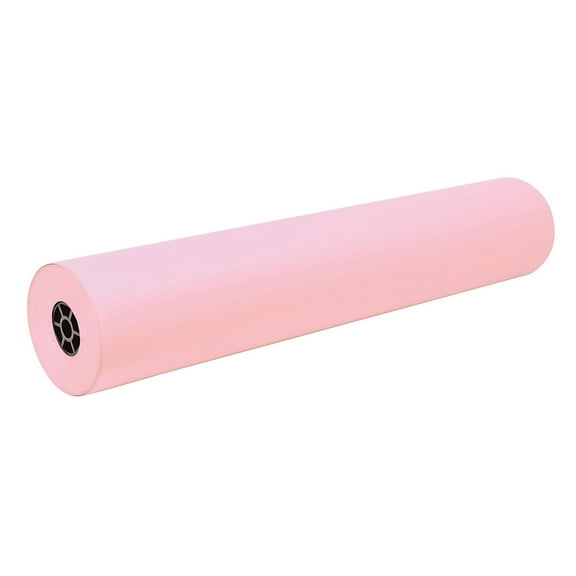 Decorol, PAC101204, Flame Retardant Art Roll, 1 / Roll, Pink