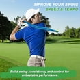 thumbnail image 2 of Golf Rope Swing Trainer, Professional Golf Swing Rope Training Aid to Improve Speed, Tempo, Rhythm, Flexibility and Strength, Golf Warm-Up Practice Equipment for Golfers of All Levels, 2 of 6