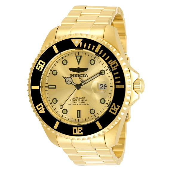 Invicta Pro Diver Automatic Gold Dial Men's Watch 35723