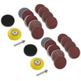 thumbnail image 6 of TAILTOSS 2 Sets Steel Rods High Hardness Sanding Discs Set for Wood Metal Polishing 5X5cm, 6 of 8