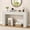 White-55IN, variant on Cherry 55IN Engineered Wood Console Table for Living Room Hallway Behind Sofa