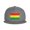 Gray, variant on Snapback Hat Reggae Flag Adjustable Flat Bill Brim Hat for Men Women Casual Wear Black