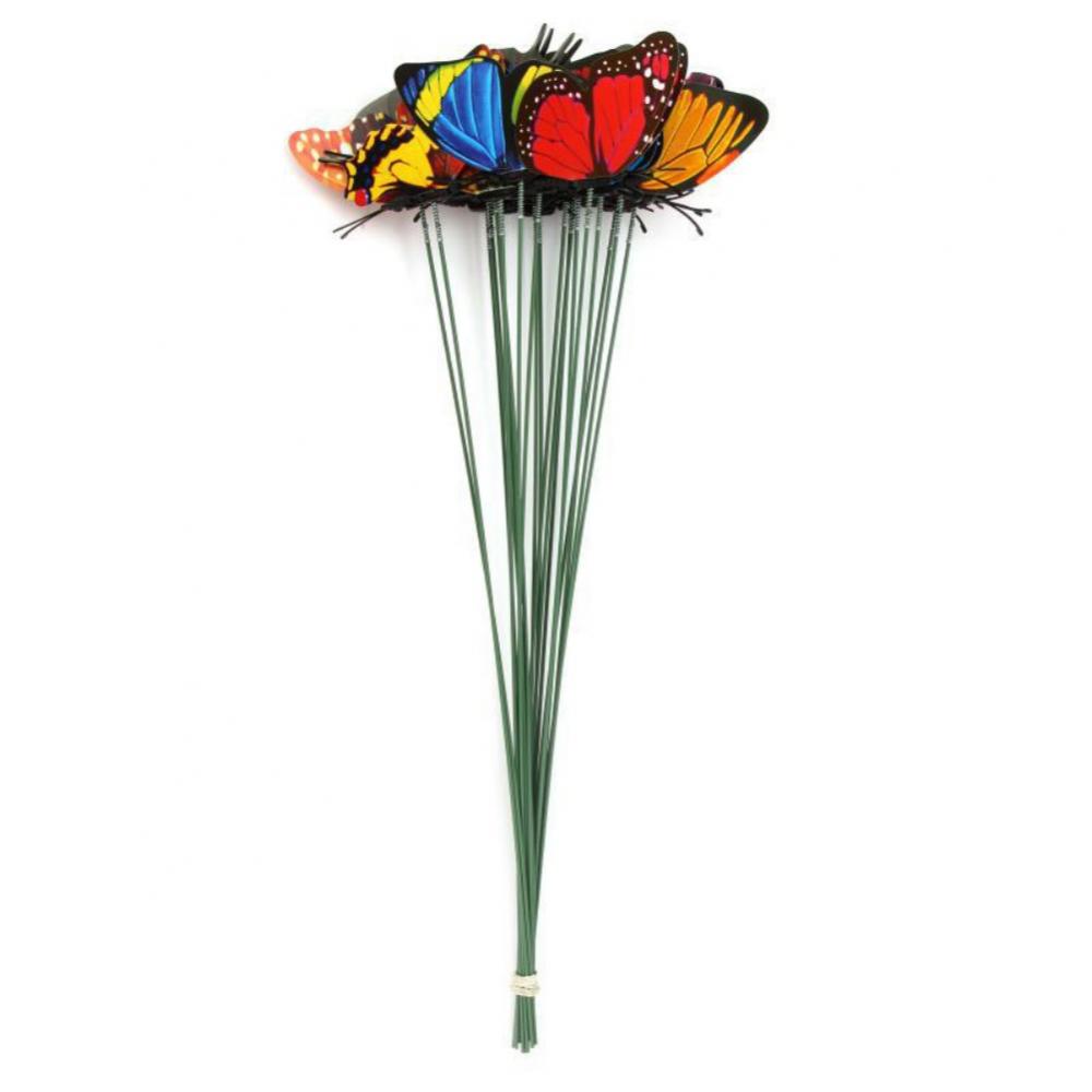Simulation Stick Insertion Butterfly Garden Decoration Beautiful
