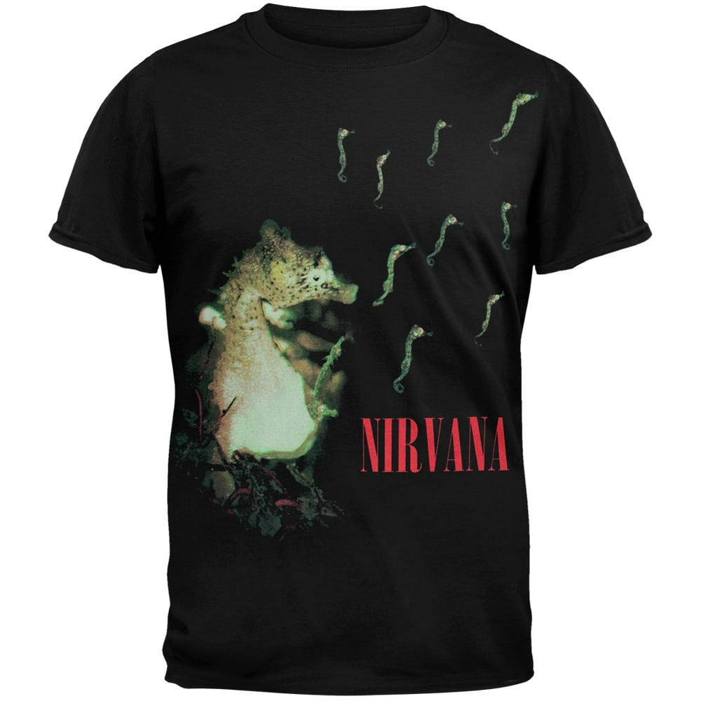 nirvana seahorse shirt