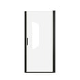 thumbnail image 4 of Noble House 36"x72" Pivot Shower Door, Aluminum Frame with Tempered Glass, Matte Black Finish, 4 of 8