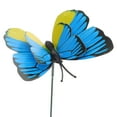 thumbnail image 3 of WHAMVOX  5 Pcs Artificial Butterfly Decoration Fake Butterflies for Wedding Blue, 3 of 8
