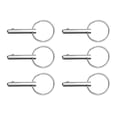 thumbnail image 1 of 6 X Pasadores De Liberación Rápida De 1/4 De Pulgada De Diámetro De Acero Inoxidable 316 Para Bisagras De Cubierta Bimini Para Accesor Soledad Pin de liberación rápida, 1 of 8