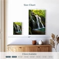 thumbnail image 4 of Elephant Stock Hana Waterfalls Wall Art - Vertical Canvas Wall Art - Living Room Wall Decor - Nature Canvas - Green And Yellow Decor - 8" x 12", 4 of 8