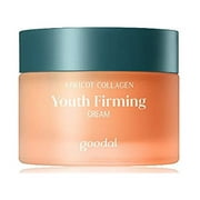 Goodal Apricot Vegan Collagen Cream for All Skin Types | Clean, Anti-Aging, Nourishing, Firming, Plumping Cream with Plant-Based Amino Acids and Antioxidants