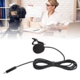 thumbnail image 1 of Microphone Lavalier Type C, Filaire 4.9 Pieds Microphone Lavalier Multifonction pour Karaoké, 1 of 7