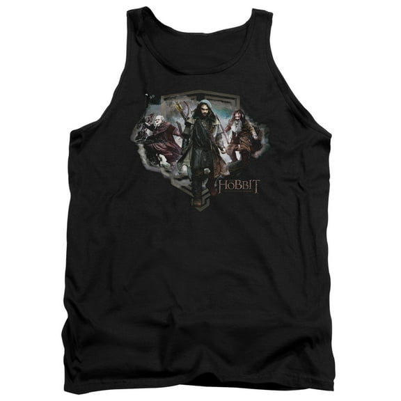 The Hobbit - Three Dwarves - Tank Top - Large