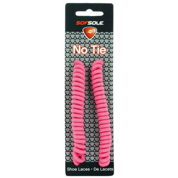 Sof Sole No Tie Shoe Laces - 27"-45" - Neon Pink