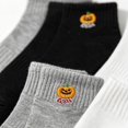 thumbnail image 6 of Miaoju Funny Socks for Men Women Halloween Fun Cozy Crazy Novelty Fashion Breathable Printed Cotton Boot Socks, 6 of 6