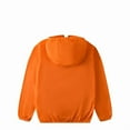 thumbnail image 3 of Raincoat Girls Girls Lightweight Sun Jacket Breathable Windbreaker Outerwear Shield Toddler Rain Jacket Orange 6 Years-7 Years, 3 of 3