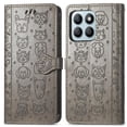 thumbnail image 4 of Funda Cartera FOXDOCK para Honor X8b 4G , Flip PU con Relieve de Gatos y Perros, Tarjetero y Soporte, 4 of 6