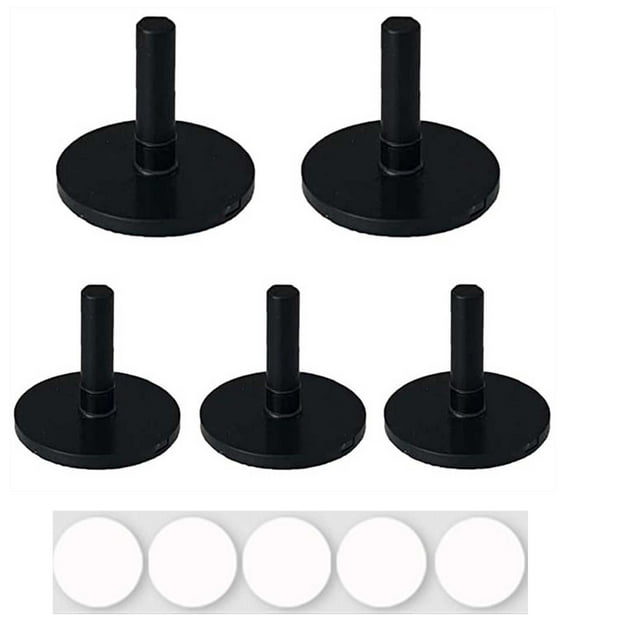 5pcs Plug Rubber Mount Flock Locker Rubber Holder For Car And Fixed Display For Car Lover Excluding Rubber But Includes Double Stickers Inside Interior Coating Agent Rubber Mat Interior Auto Lights