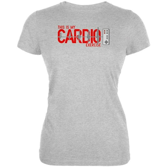 My Cardio Exercise Game Controller Heartbeat Juniors Soft T Shirt