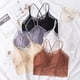 thumbnail image 5 of Bralette de encaje francés para mujer y Gril, sujetadores exteriores, Bralettes sexis, espalda Sexy, circunferencia del pecho 70-130cm, 5 of 6