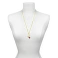 thumbnail image 3 of Delight Jewelry Silver-tone Red Christmas Sleigh - Gold-tone Clip on Charm with Mini Year 2025, 3 of 4