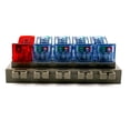 thumbnail image 3 of CHANNELL 10 PAIR GANG MINI ROCKER BRIDGING MODULE PHONE COMMONING BLOCK MRB-10F0, 3 of 5