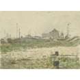 thumbnail image 3 of Jan Hoynck van Papendrecht 18x14 Black Modern Framed Museum Art Print Titled - Handelskade, Amsterdam (1886), 3 of 5