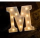 thumbnail image 1 of Luces LED con letras, letrero iluminado, letrero con letras para luz nocturna, boda/fiesta de cumpleaños, lámpara de Navidad alimentada por batería, decoración de Bar para el hogar Sincero Hogar, 1 of 4