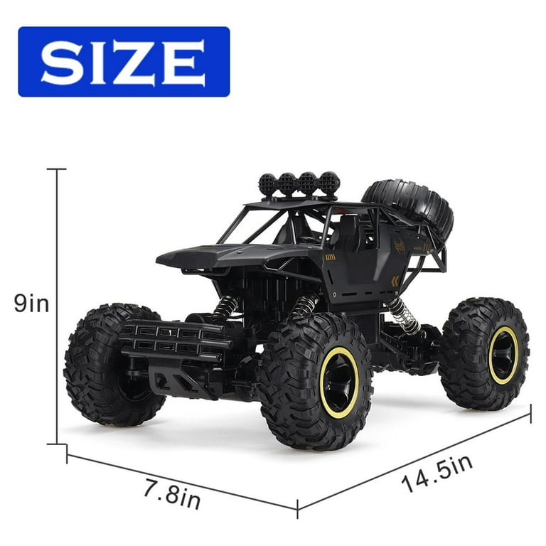 4WD RC Monster Truck Off-Road Vehicle 2.4G Remote Control Buggy