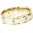 thumbnail image 2 of Pompeii Mens Diamond Wedding Ring 14K Yellow Gold (G/H,SI2-I1), 2 of 2