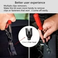 thumbnail image 4 of 19 PCS Car Trim Removal Tool Set, Auto Door Panel Removal Tools with Retainer Clip Pliers, Nylon Car Panel Dash Audio Radio Removal Installer Remover Pry Tool Kit Storage Bag, 4 of 5