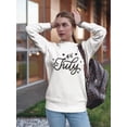 thumbnail image 2 of 4Th July Usa Sweatshirt Women -Image by Shutterstock, Female Small, 2 of 4